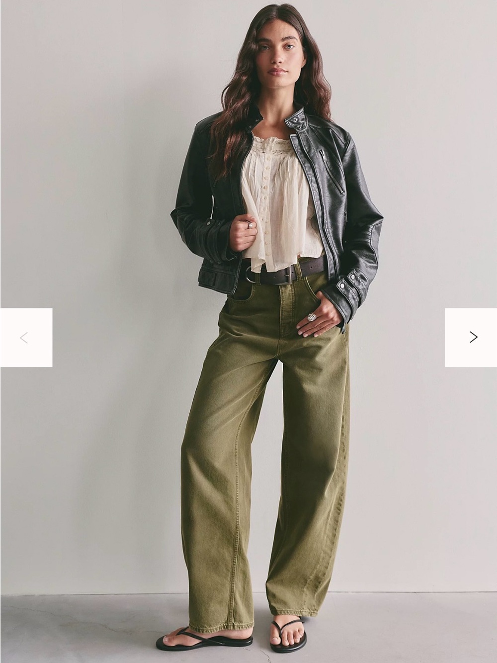 NWOT We The Free Truro Baggy Puddle Jeans